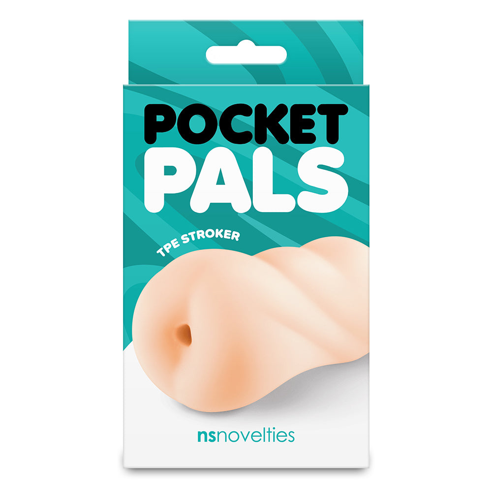 Pocket Pals Anal Stroker White
