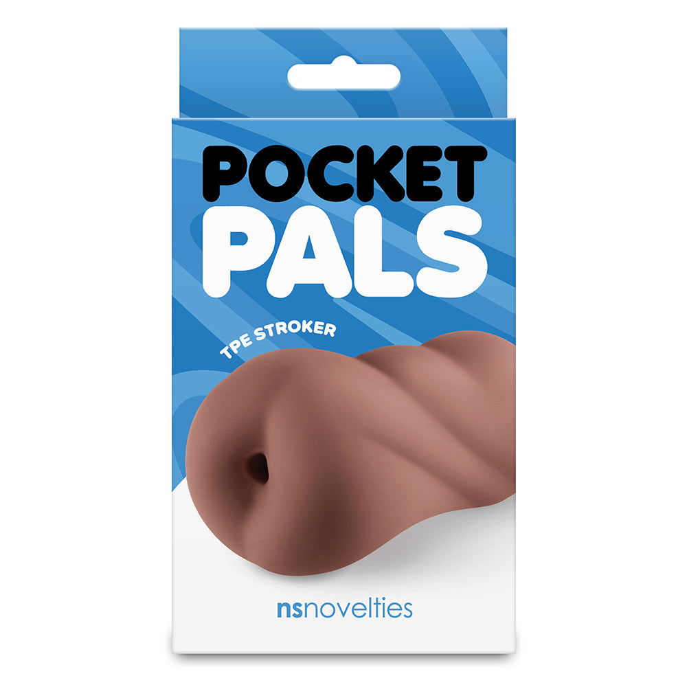 Pocket Pals Anal Stroker Brown