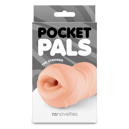 Pocket Pals Mouth Stroker Tan