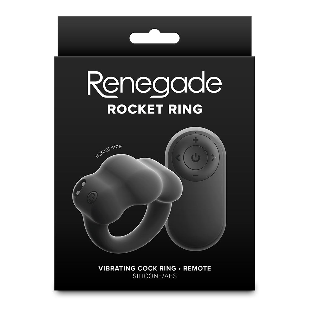 Renegade Rocket Ring Black