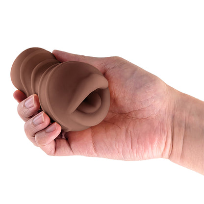 Pocket Pals Mouth Stroker Brown