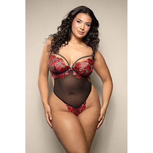 Pearl Lace Teddy