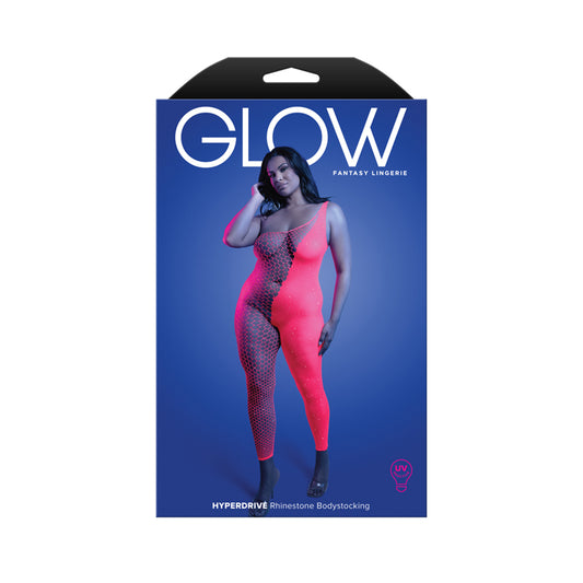 Hyperdrive Rhinestone Bodystocking Queen Size