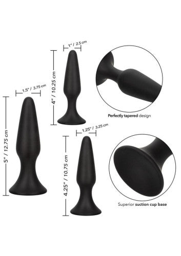 Colt Silicone Anal Trainer Kit (set of 3)
