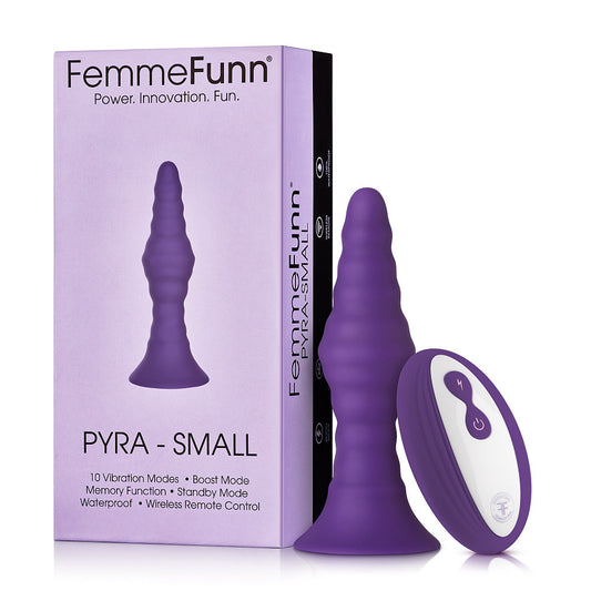 FemmeFunn Pyra Small Dark Purple Personal Massager