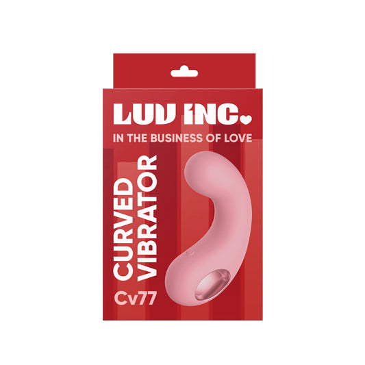Cv77: Curved Vibrator Light Pink