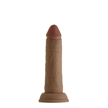 Model J Shaft 6.5'' Liquid Silicone Dong Oak