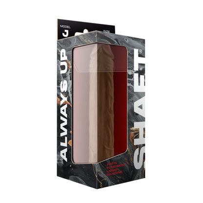 Model J 9.5" Liquid Silicone Dong Mahogany