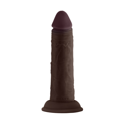 Model J 5.5" Liquid Silicone Dong Mahogany