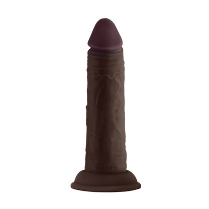 Model J 5.5" Liquid Silicone Dong Mahogany