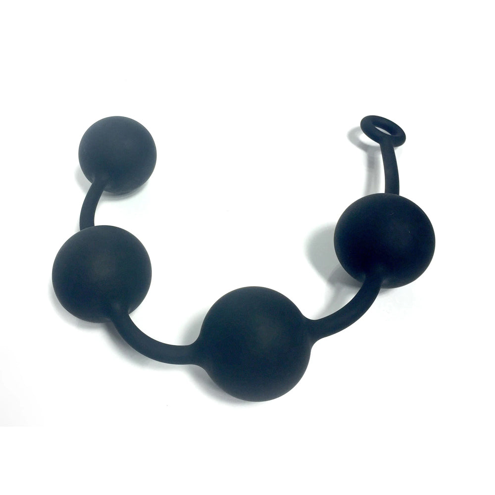 Ass Ballz XL Anal Beads — Premium Silicone Adult Toy, XL Size