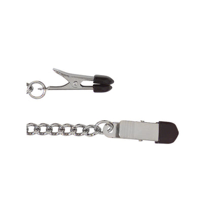 Broad Tip Clamp W/ Link Chain - Non-Adj.