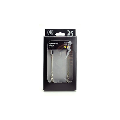 Tweezer Clamp & Jewel Chain - Adj.