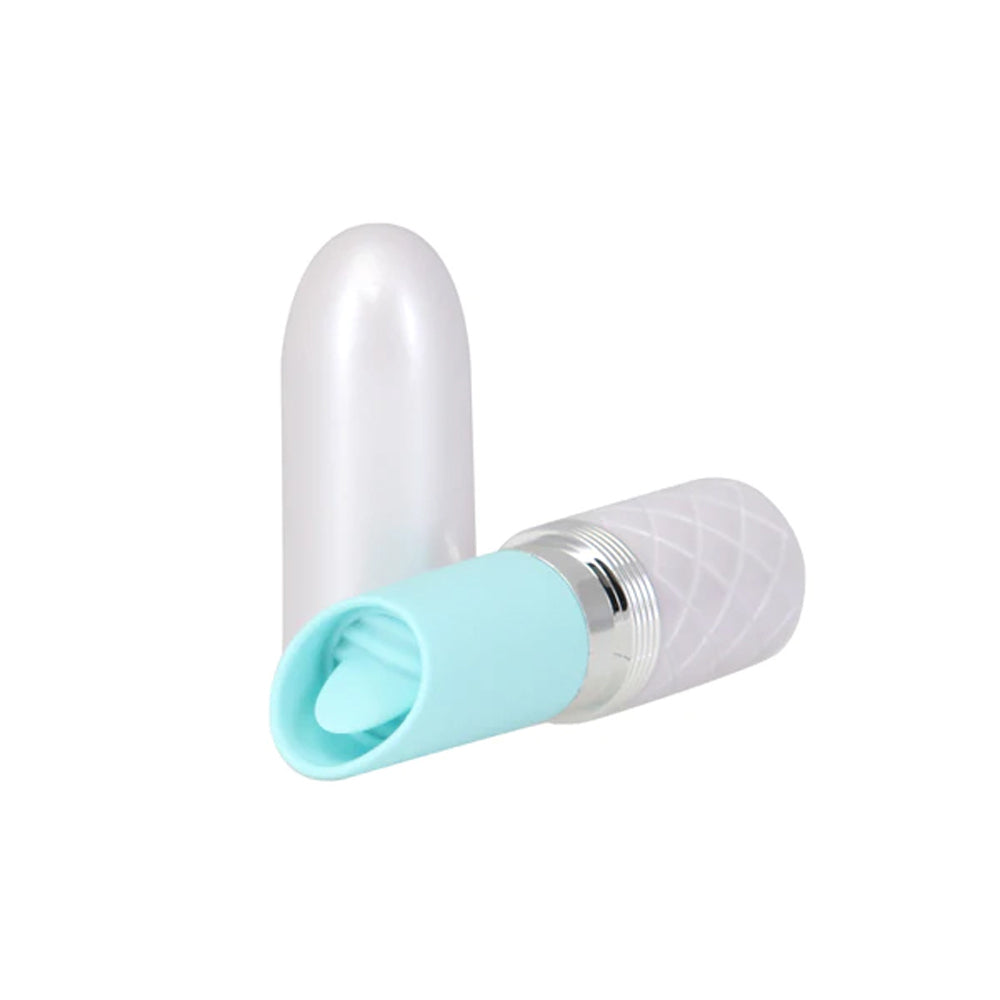 Pillow Talk Lusty Luxurious Flickering Massager Teal