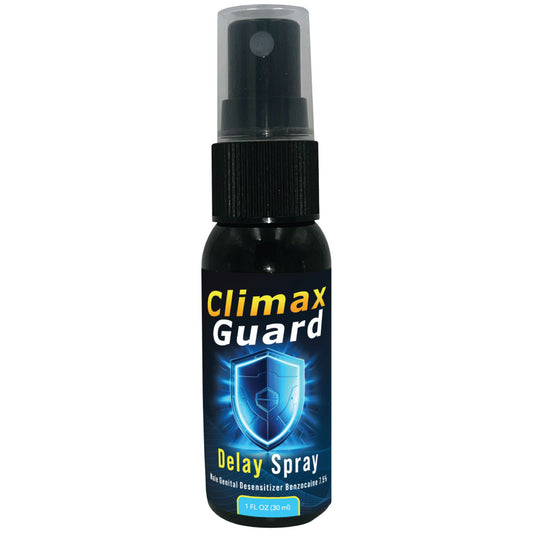 Climax Guard Delay Spray for Men – 1 oz Desensitizing Formula for Longer-Lasting Intimacy