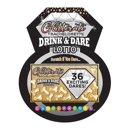 Gliterati Drink & Dare Lotto – Adult Party Drinking Game
