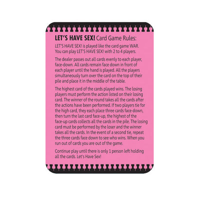 Let's Have Sex Card Game - Fun & Flirty Adult Game for Couples