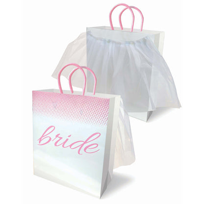 Bridal Veil Gift Bag – White Satin Storage Pouch for Wedding Veil & Bridal Accessories