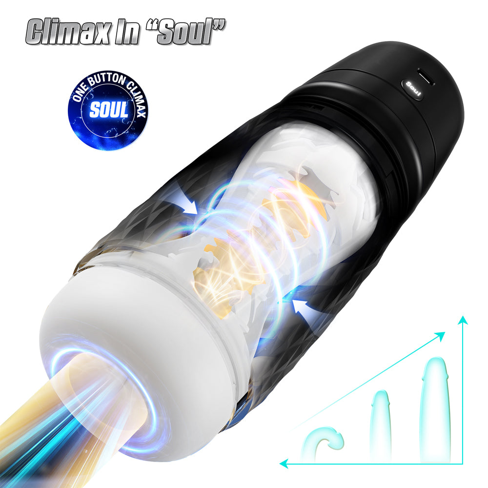 The Warrior 01 Black – Rechargeable Powerful Wand Vibrator for Deep Stimulation