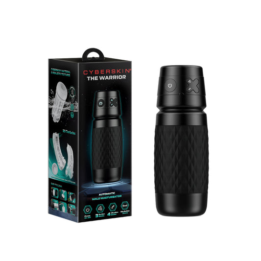 The Warrior 01 Black – Rechargeable Powerful Wand Vibrator for Deep Stimulation