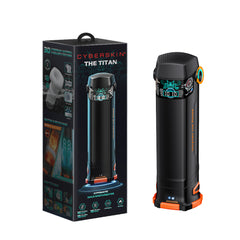 The Titan 01 Black – Rechargeable Powerful Wand Vibrator for Intense Pleasure