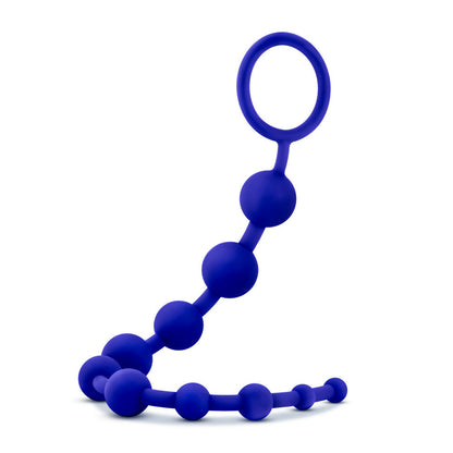 Indigo Silicone Beads - 10-Piece Luxe Bead Set