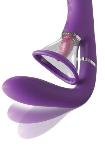 Fantasy For Her Ultimate Pleasure Pro Rechargeable Silicone Vibrator - Intense & Targeted Stimulation