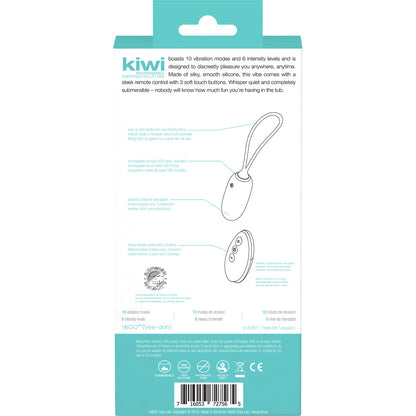Kiwi Rechargeable Insertible Bullet Tease Me Turquoise