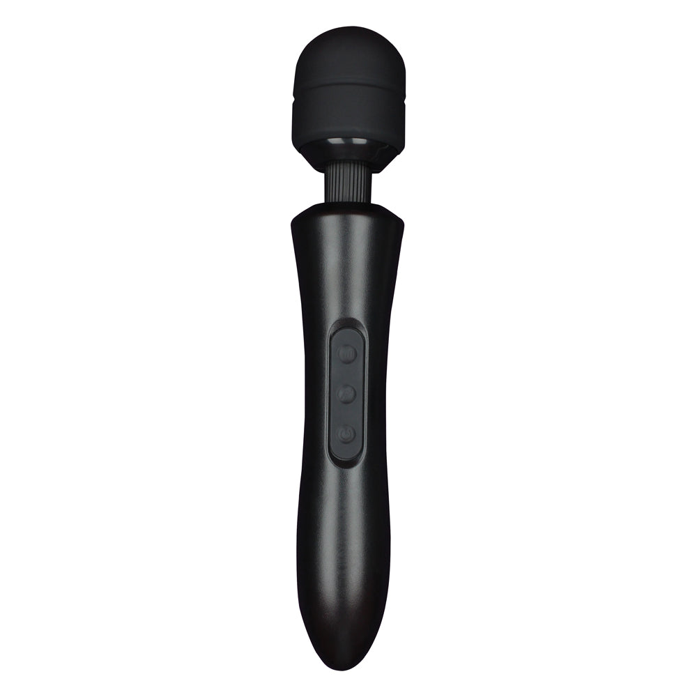 Gloria Large Wand Vibrator Black