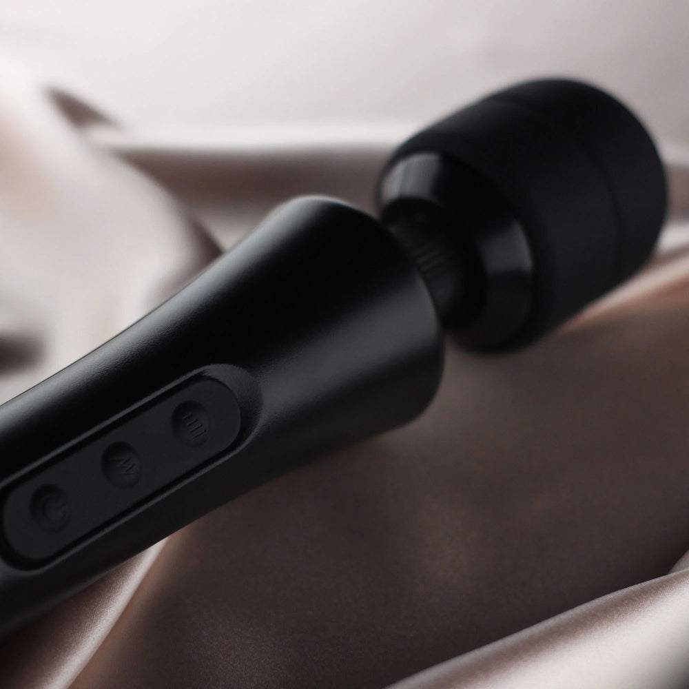 Gloria Large Wand Vibrator Black