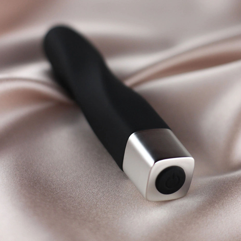 Layla 10 Modes Silicone Twist Bullet Vibrator Black
