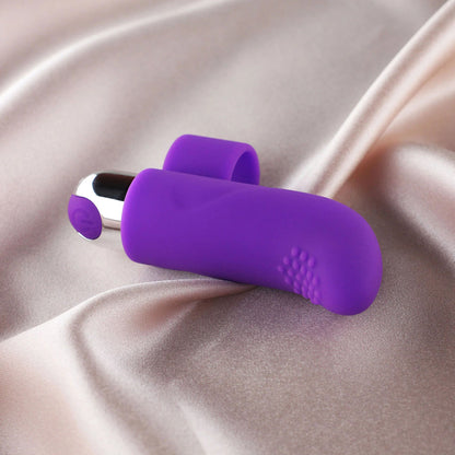Brook 10 Modes Bullet Vibrator With Finger Accessorie Black