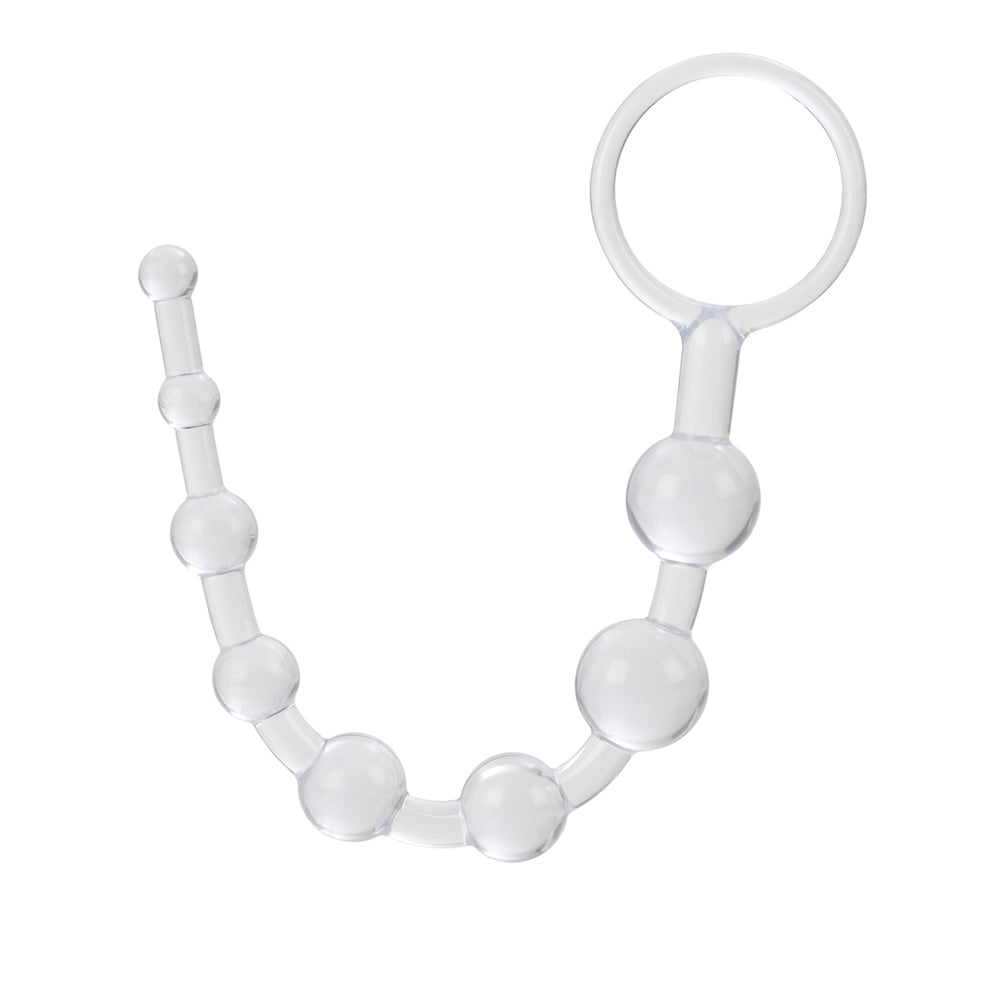 Shane's World Anal Beads 101 Intro – Clear Beginner Anal Toy