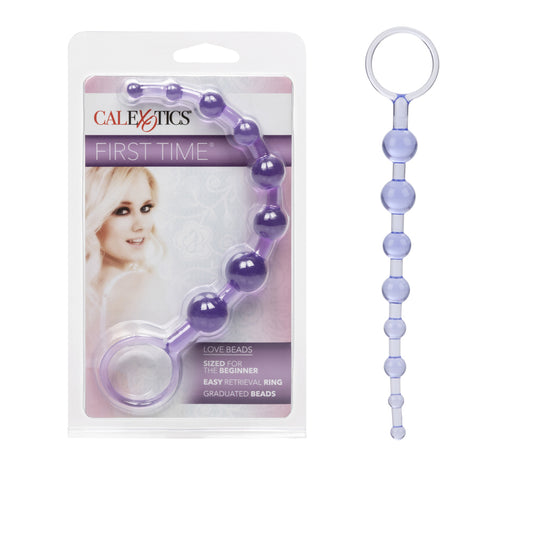Purple Love Beads for Beginners - First-Time User Friendly Sex Toy