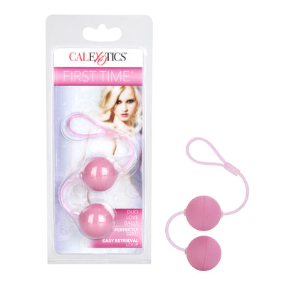 First Time Love Balls Duo Lover Pink - Beginner Kegel Ball Set