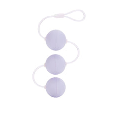 Purple First Time Triple Love Balls - Beginner Kegel Exercise Balls