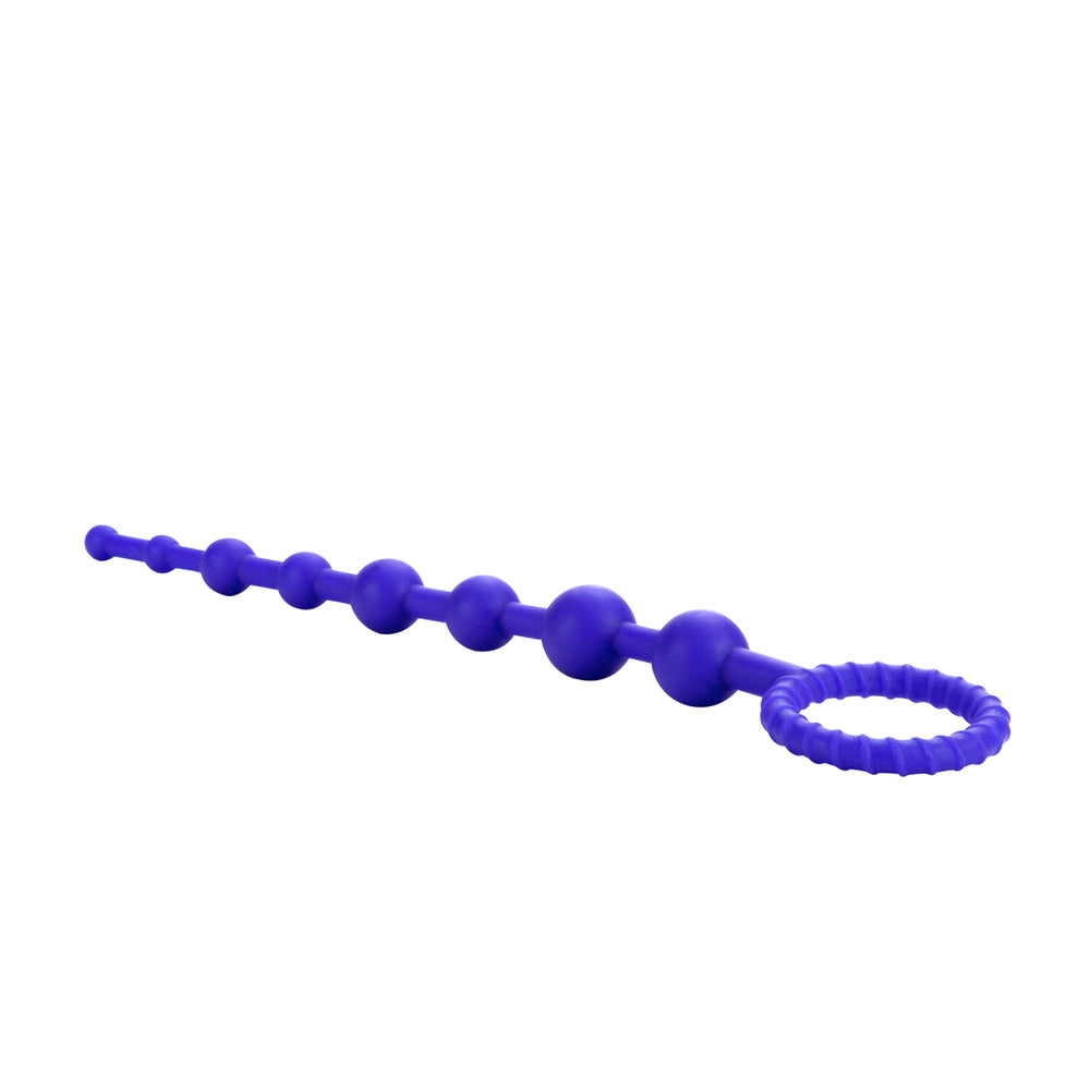 Booty Call X-10 Purple Anal Beads – 10-Bead Pleasure Toy
