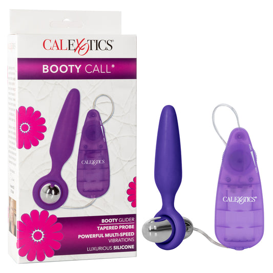 Booty Call Booty Glider Purple – Premium Anal Toy for Beginners, Gliding Anal Pleasure