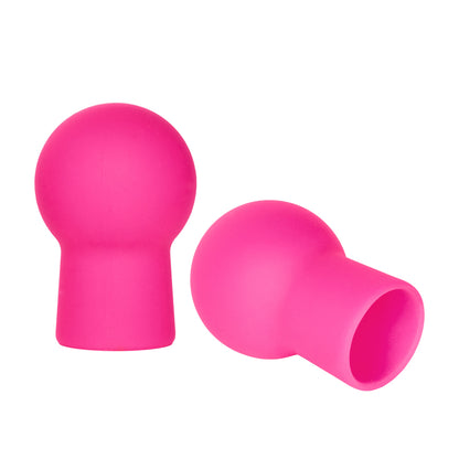 Advanced Silicone Nipple Suckers for Nipple Play – Pink