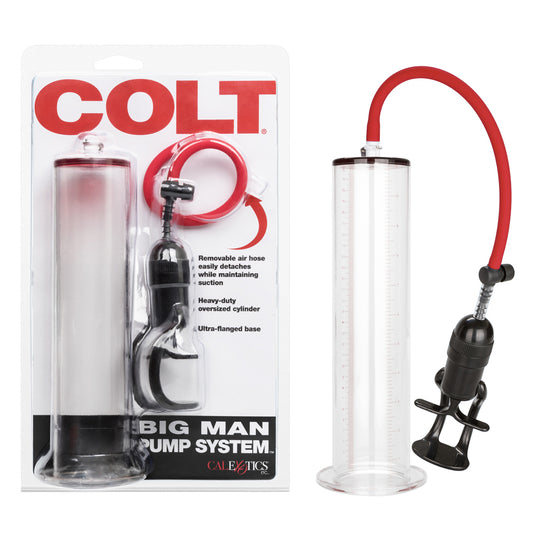 Colt Big Man Pump System Clear – Penis Pump for Men