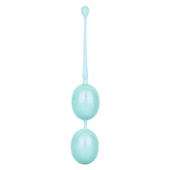 Teal Weighted Kegel Balls – Silicone Pelvic Floor Exerciser Set