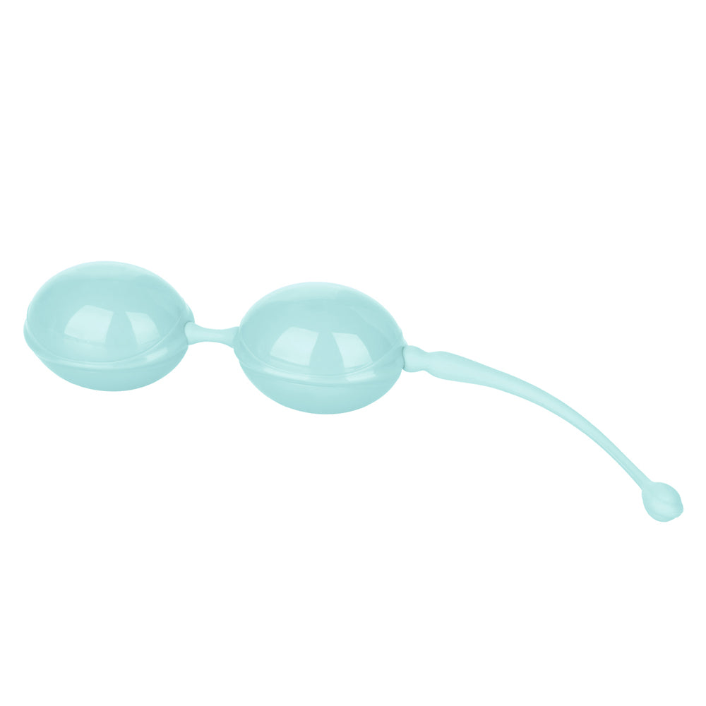 Teal Weighted Kegel Balls – Silicone Pelvic Floor Exerciser Set