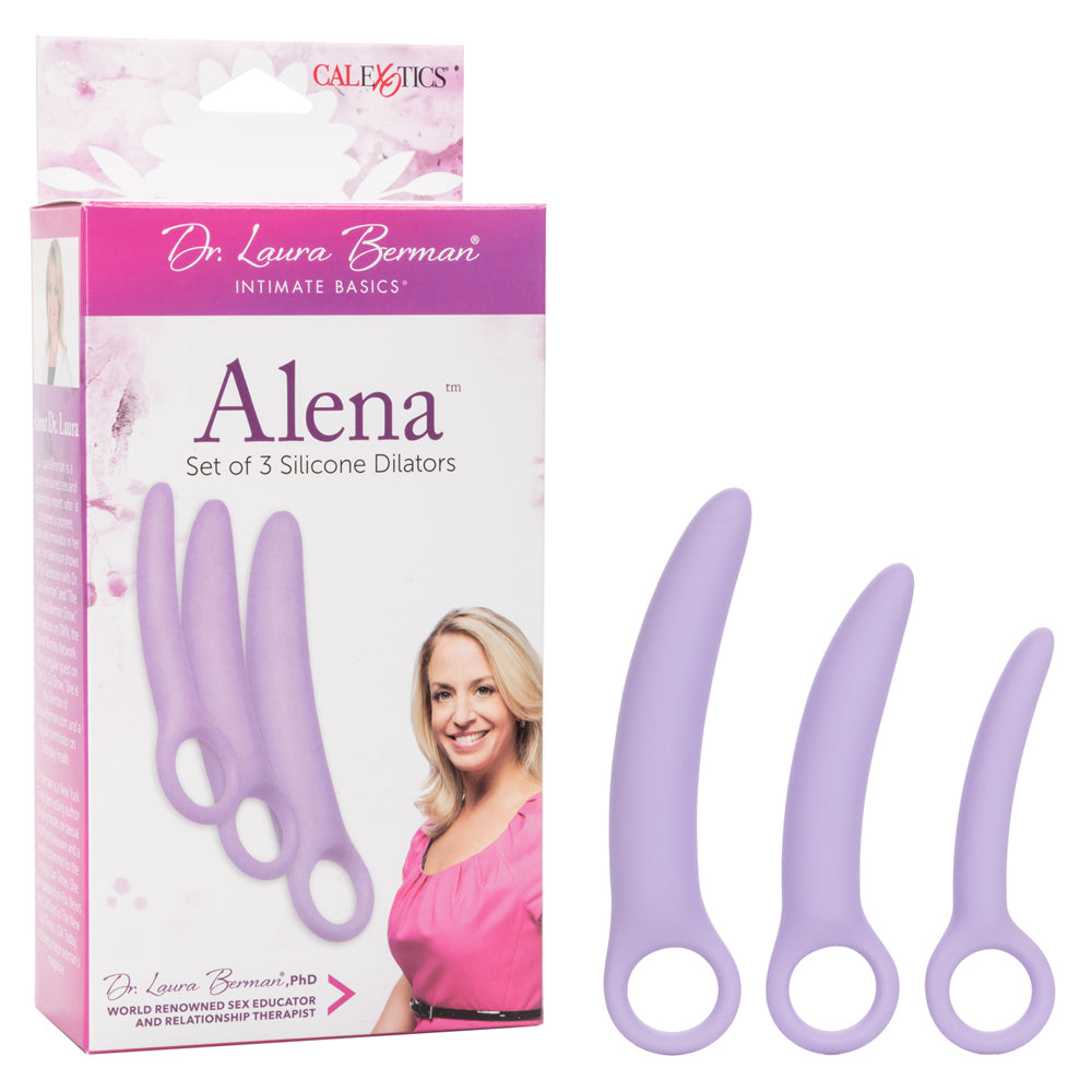 Dr. Laura Berman Alena 3-Piece Silicone Vaginal Dilator Set