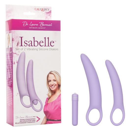 Dr. Laura Berman Isabelle 2-Pack Vibrating Silicone Dilators