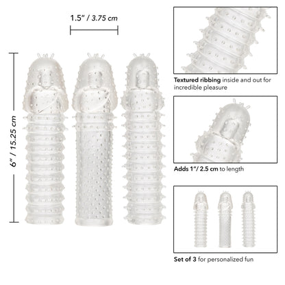 3-Piece Extension Kit - Universal Extension Set for Tools and Equipment