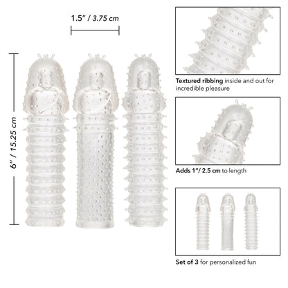 3-Piece Extension Kit - Universal Extension Set for Tools and Equipment
