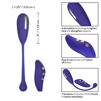 Impulse Intimate E-Stimulator Remote Kegel Exerciser Pelvic Floor Trainer