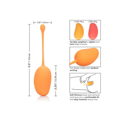 Kegel Training Set Mango – Pelvic Floor Exerciser Kit for Women