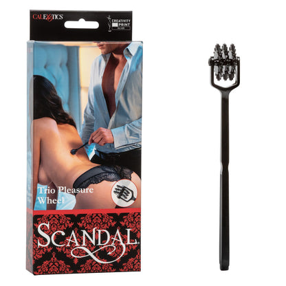 Scandal Trio Pleasure Wheel - Triple-Wheel Sex Toy for Couples