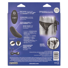 Remote Control Lace Thong Set